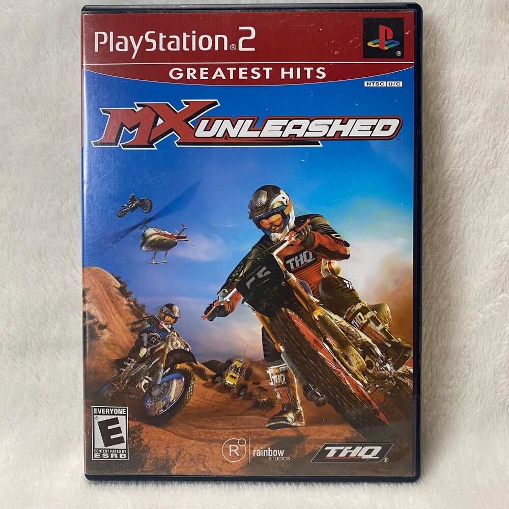 MX Unleashed Greatest Hits (PlayStation 2,2004) CIB